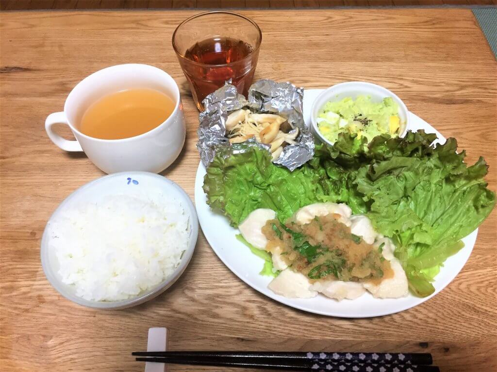 2017-08-26 水晶鶏ワンプレートご飯