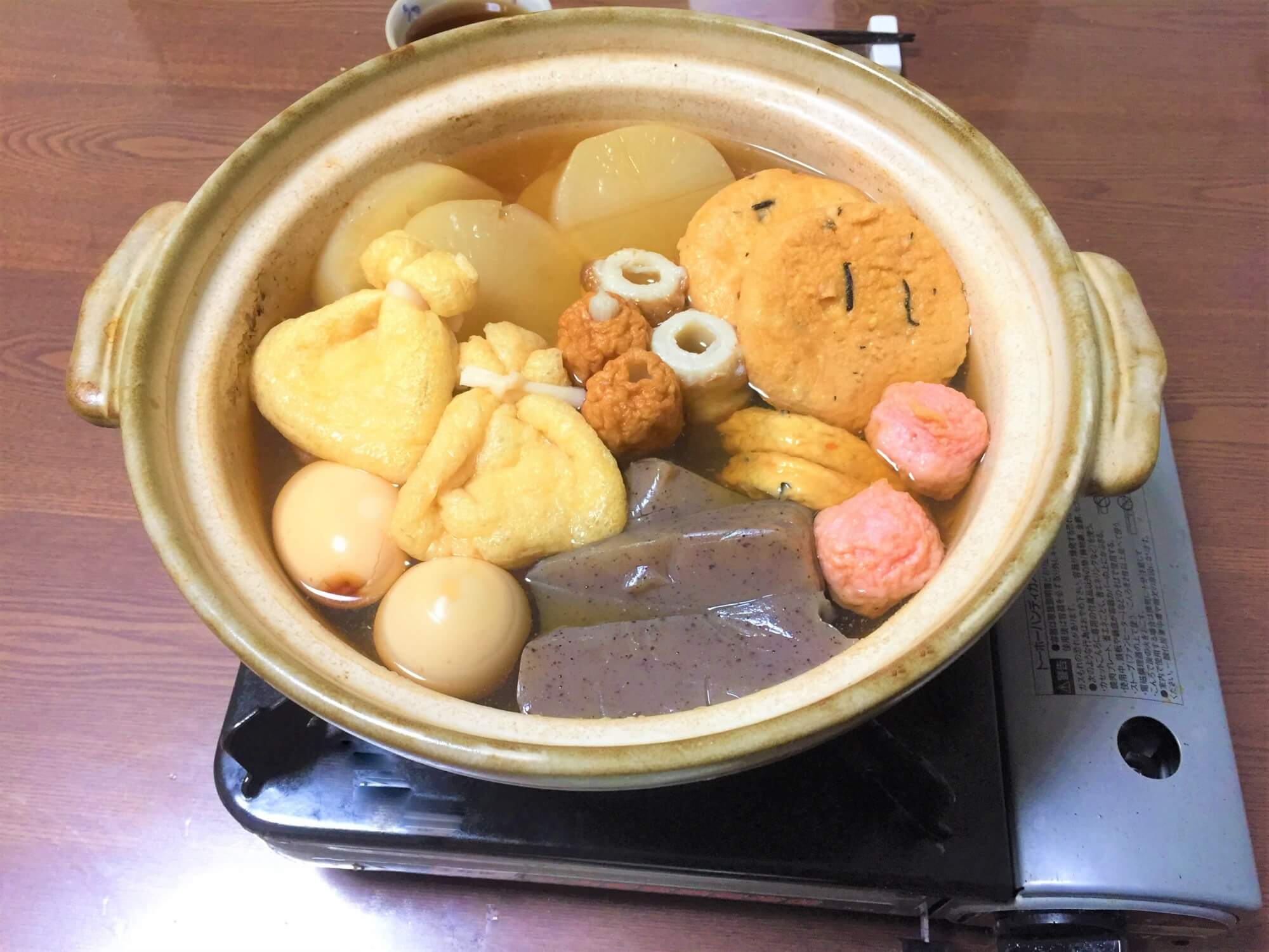 あつあつおでんで晩ごはん ゆり子飯