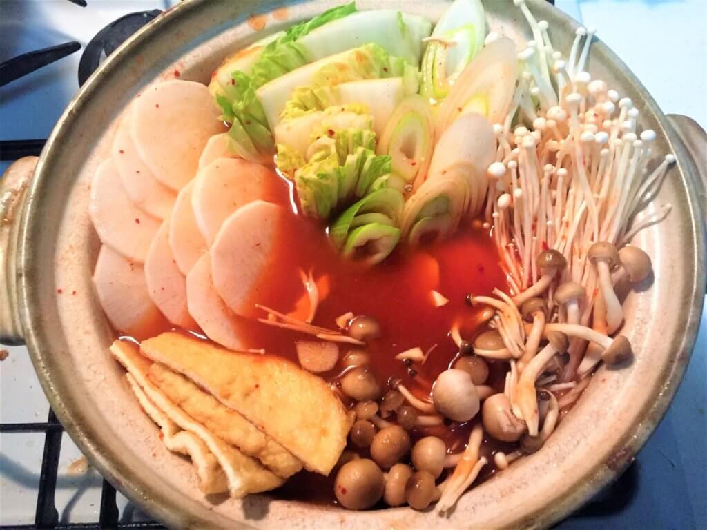 2017-12-25 キムチ鍋