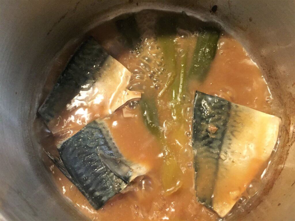 2018-03-31 風立ちぬ サバの味噌煮