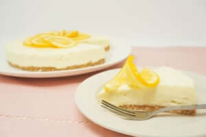 ハチミツレモンのレアチーズケーキのレシピ