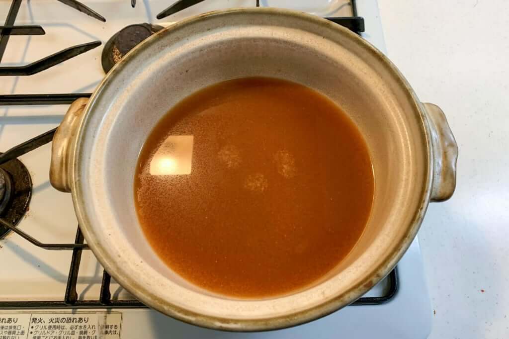 もへじ海老仕立て味噌鍋つゆ