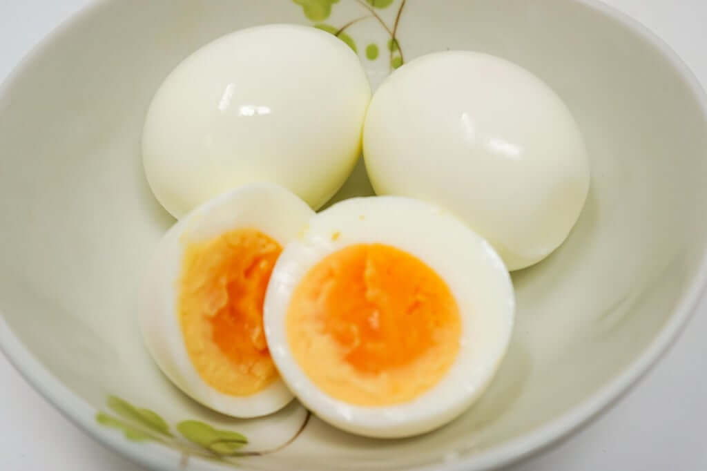 ゆで卵作り_完成_ゆで卵メーカー_2022-03-19